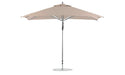 Ledge Lounger Premier 8.5' x 11' rectangle pool umbrella with Linen canopy
