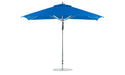 Ledge Lounger Premier 8.5' x 11' rectangle pool umbrella with Pacific Blue canopy