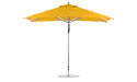 Ledge Lounger Premier 8.5' x 11' rectangle pool umbrella with Sunflower Yellow canopy