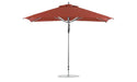 Ledge Lounger Premier 8.5' x 11' rectangle pool umbrella with Terracotta canopy