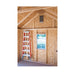 yard_craft_fairmont_storage_Shed_Kit_8x16 omside window and ladder view